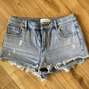 Pacsun High Rise Festival Jean Shorts